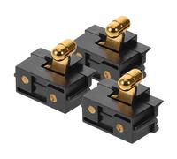 Cabilock Interruptor de Encendido para Cortapelos, 3 Piezas Tornillos y Contacto Metálico, Compatible Cortadoras Eléctricas de Precisión, Control de Potencia y Cambio Rápido para