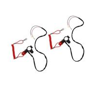 Cabilock Interruptor de Parada de Emergencia para Motor de 2 Cables, Interruptor de Apagado Resistente Intemperie, Compatible Motos de Cross y Vehículos Todoterreno, Sistema de Respuesta