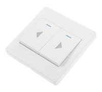 Cabilock Interruptor Pulsador Doble de Pared para Puerta de Garaje Material Abs Resistente y Diseño de Reseteo Automático para Uso Comercial y Doméstico