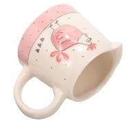 Cabilock Jarra de Leche Pequeña de Cerámica Blanca Diseño, Dispensador Multiusos para Crema Líquida, Jarabe o Café, Adecuado para Uso en Casa, Restaurantes y Fiestas