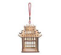 Cabilock Jaula de Madera para Grillos y Mascotas Pequeñas, Caja Portátil de Almacenamiento, Mini Jaula Útil para Transporte y Crianza, Adecuada Aficionados Naturaleza