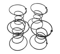 Cabilock Juego de 4 Resortes de Repuesto para Muebles Muelles Metálicos de 15 CM para Sofá Sillón Reclinable y Cama Accesorios de Tensión Resistentes para Reparación y Soporte en Hogar