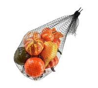 Cabilock Juego de 50 Piezas de Adornos Otoñales Naranjas Calabazas, Frutos Secos y Hojas de Arce de Espuma para Uso Práctico en Acción de Gracias