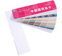 Cabilock Juego de Tarjetas Estándar de Pintura con 258 Colores, Material Papel y Plástico, para Proyectos de Construcción y Muebles con Combinación Precisa y Resistente al Desgaste