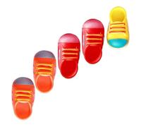Cabilock Juguetes para Masticar para Gatos y Cachorros, 5 Piezas de Vinilo Resistente a Mordeduras, Juguete Interactivo para Gatitos de Interior, Pelota Sonido, Color Color Aleatorio
