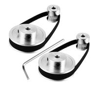 Cabilock Kit Poleas Sincronizadas de Anodizado para Impresora Correas Dentadas y Tornillos Resistente la Corrosión y Uso Industrial