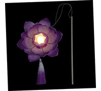 Cabilock lámpara de Loto led Lights lamparas led Party candeeiro led Gala lámpara de Flores lampara LED de Mano Ligero decoración de Escena de fotografía Ornamento de la lámpara Eva Púrpura