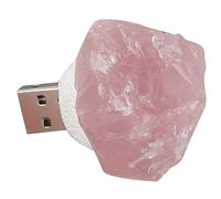 Cabilock Lámpara de Piedra de Cristal USB con para Dormitorio y Sala de Decoración Elegante y Romántica Luz Cálida Recargable para Habitaciones