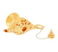 Cabilock Lámpara Mágica del Genio Adorno De Fiesta para Cenas Juguete Decorativo De Aleación Adorno De Escritorio para Decoración del Hogar