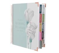 Cabilock Libro Planificador de Bodas Sección de Compromiso y Notas en | Organizador de Planificación de Bodas, Calendario Detallado, Cuaderno para Destino, Carpeta Completa