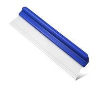 Cabilock Limpiador de Ventanas para Coche Azul Oscuro Raspador de Agua para Parabrisas y Cristales Ergonómico sin Rayas Uso Múltiple para Ducha y Hogar Herramienta Resistente y Duradera