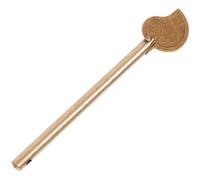 Cabilock Llave Para Armario Antiguo Pasador Puerta Exterior De Estilo Retro Para Cerradura De Puerta Decorativo Diseño De Hoja 4.17 X 0.82 X 0.19 in