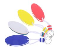 Cabilock Llaveros Flotantes Ovalados Conmemorativos De Surf y Impermeables 8 Unidades