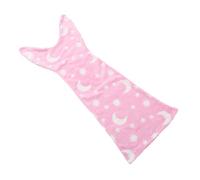 Cabilock Luminous Mermaid For Glow In The Dark Blanket Soft Polyester Cozy Mermaid Blanket For Home Travel Sleepovers and Outdoor Adventures