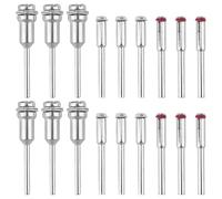 Cabilock Mandril de Tornillo de Acero para Discos de Corte, 26 Piezas Base Resistente, Adecuado para Manualidades y Tallado en Madera