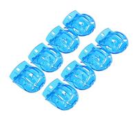 Cabilock Marcador de Línea para Balones de Golf 8 Piezas Clip Plástico Azul para Alineación y Marcado Preciso Plantilla Portátil para Putting en Campo de Golf