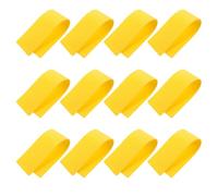 Cabilock Marcadores de Suelo Antideslizantes para Tenis 12 Unidades Amarillos Discos Planos Deportivos para Entrenamiento de Agilidad y Señalización en Cancha al Aire Libre