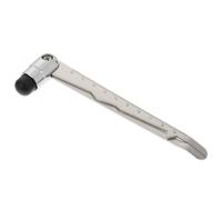 Cabilock Martillo Neurológico de Diagnóstico Cabezal Redondo Acero Inoxidable Escala Mango Ergonómico Ligero Herramienta Clínica para Evaluación de Reflejos y Respuestas Color Aleatorio