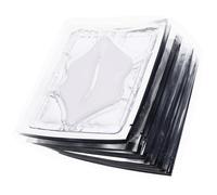 Cabilock Mascarilla Labial Hidratante de Gel Colágeno 25 Unidades Blancas Almohadillas Cuidado y Exfoliación de Labios Antiarrugas y Humectante para Uso Nocturno