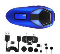 Cabilock Micrófono De Auriculares Inalámbricos para Casco De Motociclista Manos Libres para Llamadas Música y GPS con Sonido Estéreo Potente Auriculares para Motocicleta