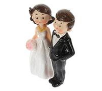 Cabilock Mini Figuras de Novios Boda Ducha Nupcial decoración a mí para Novia 50 Figura de Figuras de Figuras de muñecas de Novios y Novios pequeñas Figuras de Novios Resina
