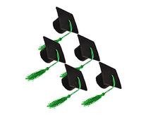 Cabilock Mini Tapa De Doctorado 5pcs Decoración De Botella De Vino Tapa De Botella De Doctorado para Amigos