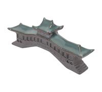 Cabilock Miniatura Puente Decoración Acuario Detallada Ligera Resistente para Jardín Zen y Bonsái Micro Paisaje para Peceras y Escritorio