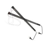 Cabilock Modelo de Luz de Tren Miniatura 1:87 Negro 2 Piezas para Decoración de Mini Casas Luces de Ferrocarril Accesorios DIY Hobby Obsequio Coleccionistas