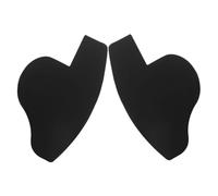 Cabilock Moldeador de Barba Masculina y Plantilla Guía para Línea del Cabello 2 Piezas de PVC Negro Herramienta Compacta para Definir y Realzar Spray de Fibras Capilares Uso Profesional