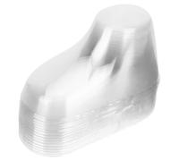 Cabilock Moldes De Pies De Bebés 50 Piezas Soporte Transparente De PVC para Exhibir Zapatos y Calcetines Moldeador De Exhibición Adecuado para Tiendas y Familias Tamaño 8cm