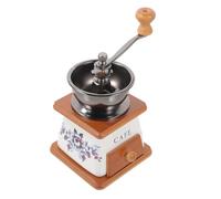 Cabilock Molino de Café Manual Retro de Cerámica 1 Pcs de Grano Mini para Cocina Diseño Antideslizante para Hogar y Oficina