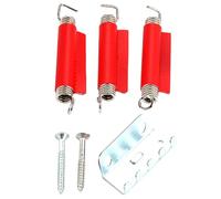 Cabilock Muelles de Trémolo Metálicos para Guitarra Eléctrica Juego de 3 Piezas Rojas de Tensión para Puente de Trémolo Accesorios para Instrumentos de Música Repuesto Compatible para