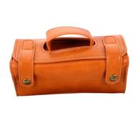 Cabilock Neceser de Viaje para Hombre de PU Cuero Resistente al Agua Estuche Grande para Afeitar Manual con Múltiples Compartimentos Bolsa Portátil para Organización de Artículos de