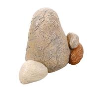 Cabilock ocultador de Claves ocultador de Llaves Largo pequeño Roca Clave Llavero de Seguridad para Exterior Llavero para Exterior decoración de Piedra Llavero Oculto Resina