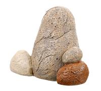 Cabilock Ocultador De Llaves De Piedra De Imitación Caja De Almacenamiento para Exterior Decoración De Jardín De Llavero Portátil Llavero De Seguridad para Puerta