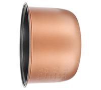 Cabilock Olla Arrocera Interior Antiadherente 3l Revestimiento De Aleación De Aluminio Amarillo Escala para Cocina Eléctrica Hogar Multiusos Recipiente Reemplazo