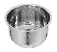 Cabilock Olla Interior para Arrocera Acero Inoxidable 304 Sin Recubrimiento 1,6 l Cocción Uniforme Repuesto Compatible Eléctrico Uso Diario