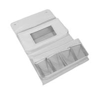 Cabilock Organizador De Bolsillo Colgante con Ganchos Bolsa De Almacenamiento para Puerta Transpirable Fácil De Limpiar Organizador De Puerta De Armario De Múltiples Capas