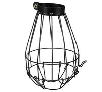 Cabilock Pantalla de Lámpara para Reptiles de Cerámica Malla Anti-escaldaduras, Protector Térmico Negro para Caja de Mascotas, Cubierta Calefactora Segura para Lámparas de Calor, 1 Unidad