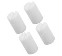 Cabilock Paquete de 4 Tuercas de Hueso Blanco para Banjo, Cejuelas Quinta Cuerda Estructura Estable y Fijación Segura, Accesorios para Músicos y Entusiastas