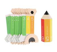 Cabilock para Almacenamiento y Embalaje de Recuerdos de Dulces Forma de Lápiz de Papel 12 Cajas Diseño Adorable y Práctico para Fiestas Infantiles