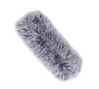Cabilock Parabrisas Peludo para Micrófono de Conferencia Filtro Anti-viento Ergonómico para Micrófonos Largos Protección Resistente para Podcast Entrevistas y Grabaciones al Aire