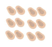 Cabilock Parche para Ojos Elástico Transpirable de Tela No Tejida 6 Pares 7,5x5 Cm para Cuidado de Heridas Postoperatorias y Uso Diario Estilo Aleatorio