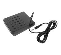 Cabilock Pedal de Sustain para Piano Eléctrico y Teclado Conector 35 MM Color Negro Tamaño Pequeño Accesorio Profesional Compatible Sintetizadores Midi Instrumento Musical Esencial