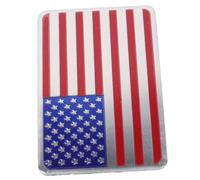 Cabilock Pegatina de Vinilo Bandera Americana para Coche Adhesivo Resistente la Decoloración Diseño Patriótico Aluminio Duradero para Decoración Vehicular
