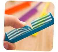 Cabilock Peine de Plástico Abs Antielectrostático de 5 Piezas para Peluquería con Dientes Finos que Estimula el Cuero Cabelludo y Promueve el Flujo Sanguíneo para Peinados Color Aleatorio
