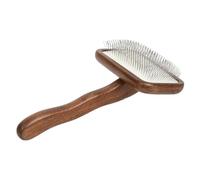 Cabilock Peine Pequeño para Mascotas de Madera Marrón, Cepillo para Perros y Gatos, Quitapelos para Aseo y Limpieza de Pelo Suelto, Adecuado para Cuidado y Masaje de Mascotas