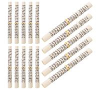 Cabilock Pergaminos de Mezuzá Judíos 15 Piezas 7,5 Cm Aro Dorado, Decoración Judía para Bendición del Hogar, Rollos Kosher de Pergamino para Puerta, Adorno Religioso para Uso en