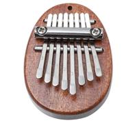Cabilock Piano de Pulgar Portátil Kalimba de Madera 8 Teclas, Fácil de Operar y Ligero, Instrumento Musical Miniatura Adecuado para Niños Tocar en Cualquier Lugar