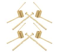 Cabilock Piezas de Repuesto para Horquillas de Cabello, 4 Unidades, Resortes de Acero Inoxidable Tipo V, Accesorios para Grandes y Medianas, Sujeción Fuerte para Peinados Seguros